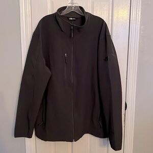 Northface Windfall men’s gray charcoal jacket EUC 2XL